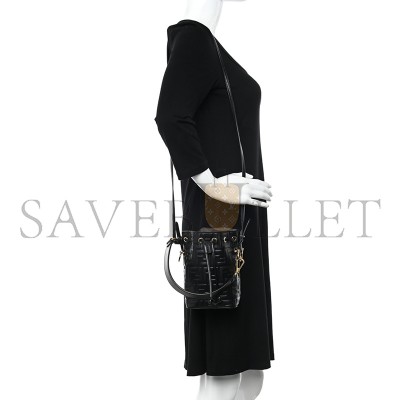 FENDI MON TRESOR LEATHER BLACK (18*12*10cm) 
